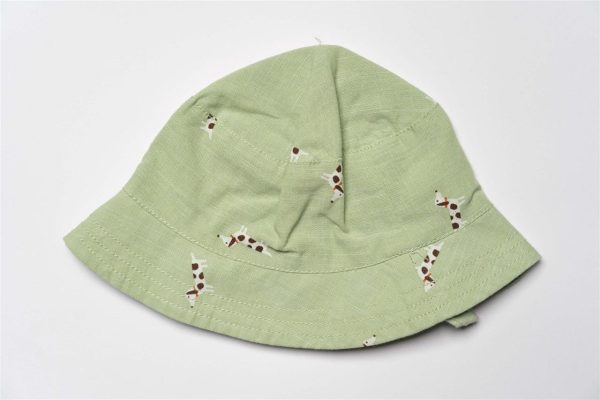Kratek kombinezon, copatki in klobuček - kuža - Image 2