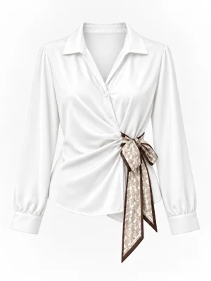 Bluza s pentljo