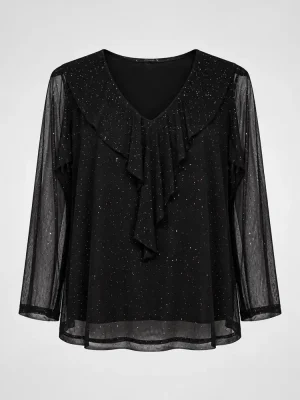 Bluza z bleščicami